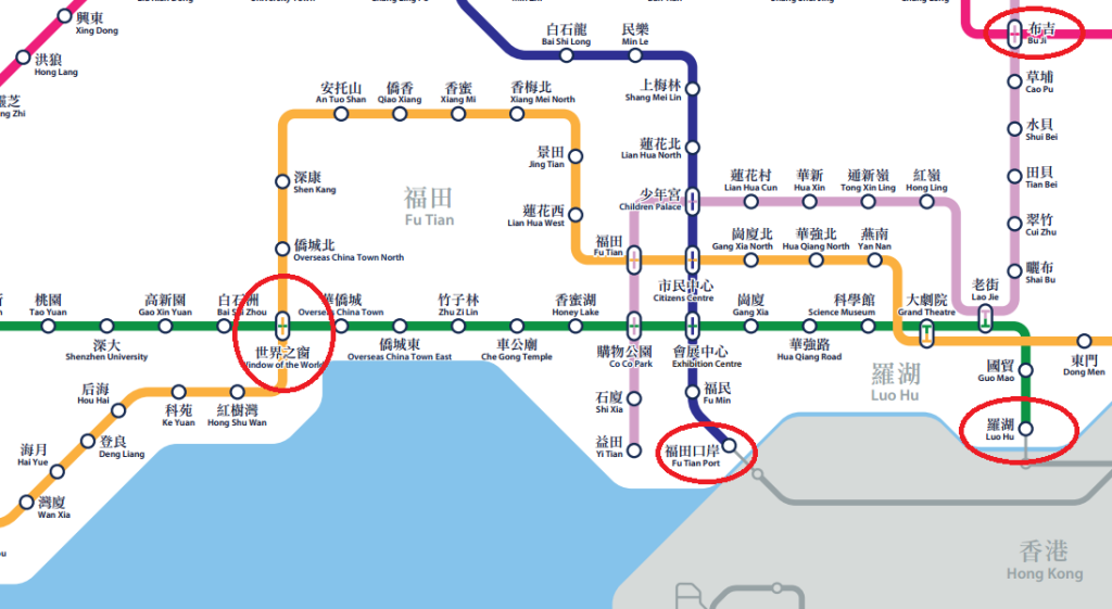 深圳地鐵圖